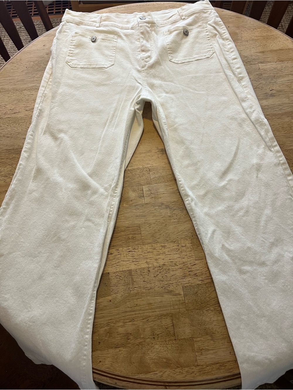 Off White Women’s Wide Leg Jeans